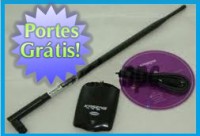 Adaptador usb Kasens 2000mW+10Dbi